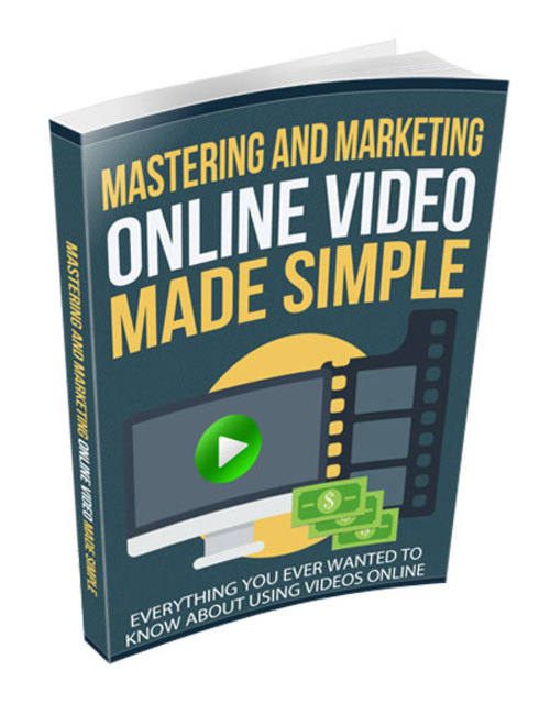 Product picture Mastering and Marketing Online-Video-Made-Simple 